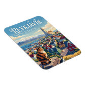 Reykjavik IJsland Magneet (Rechterzijde)