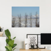 Reykjavik Ijsland Poster (Thuiskantoor)