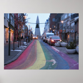 Reykjavík Ijsland Poster