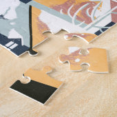 Reykjavik, IJsland Poster voor reizen Legpuzzel (Zijkant)