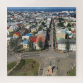 Reykjavík, IJsland Puzzle Legpuzzel (Horizontaal)