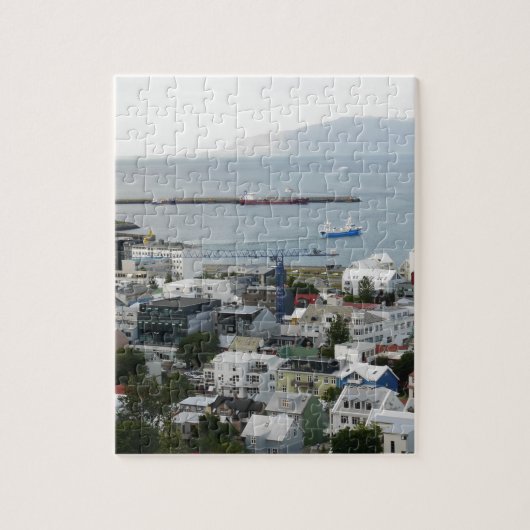 Reykjavik IJsland Puzzle Legpuzzel (Verticaal)
