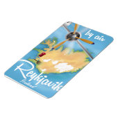 Reykjavik, IJsland-reisposter Magneet (Linkerzijde)