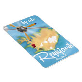 Reykjavik, IJsland-reisposter Magneet (Rechterzijde)