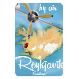 Reykjavik, IJsland-reisposter Magneet