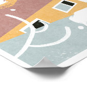 Reykjavik, IJsland, reisposter Poster (Hoek)