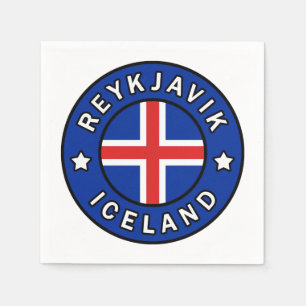 Reykjavik Ijsland Servet