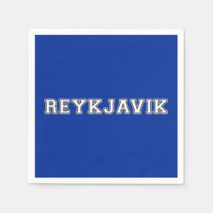 Reykjavik Ijsland Servet