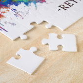 Reykjavik IJsland Skyline Legpuzzel (Zijkant)