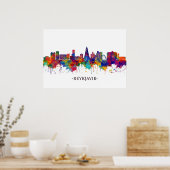 Reykjavik IJsland Skyline Poster (Keuken)