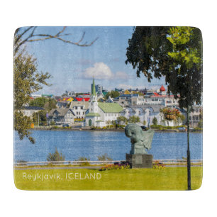 Reykjavik Ijsland Snijplank