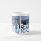 Reykjavik IJsland - straatmuurschildering Koffiemok (Center)