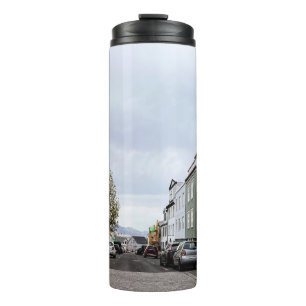 Reykjavik IJsland Street Scene Europe Foto Thermosbeker