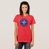 Reykjavik Ijsland T-shirt (Voorkant volledig)