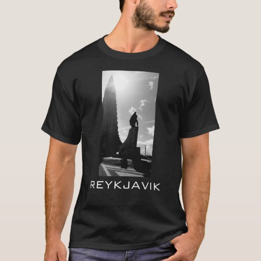 Reykjavik, IJsland T-shirt (Voorkant)