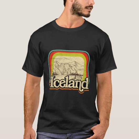 Reykjavik Ijsland T-shirt (Voorkant)