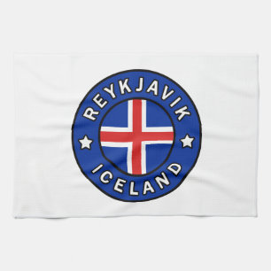 Reykjavik Ijsland Theedoek
