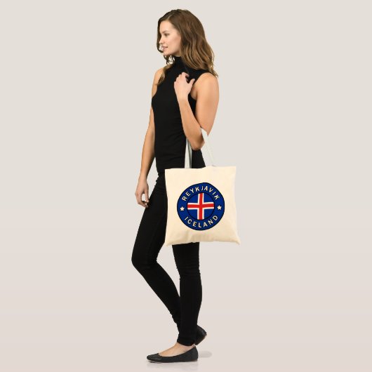 Reykjavik Ijsland Tote Bag (Voorkant (model))