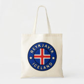 Reykjavik Ijsland Tote Bag (Voorkant)