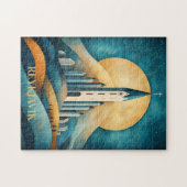 Reykjavik IJsland Travel Legpuzzel (Horizontaal)