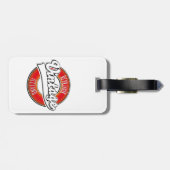 Reykjavík IJsland vitnage logo Bagagelabel (Achterkant horizontaal)