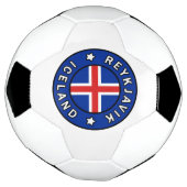 Reykjavik Ijsland Voetbal (Gedraaid)