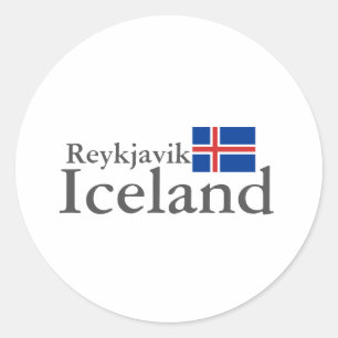 Reykjavik, IJslands Sticker