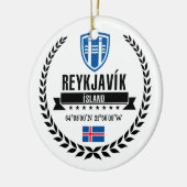 Reykjavík Keramisch Ornament (Links)