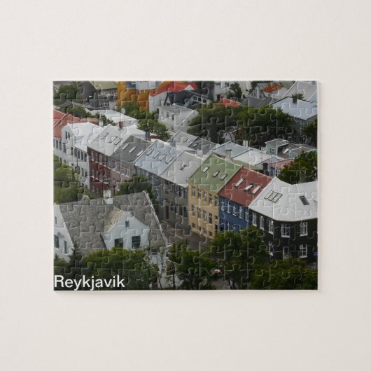 Reykjavik Puzzle Legpuzzel (Horizontaal)