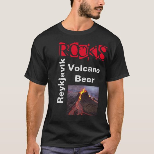 Reykjavik Rocks T-Shirt (Voorkant)