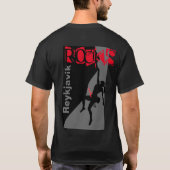 Reykjavik Rocks T-shirt (Achterkant)