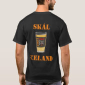 Reykjavik Rocks Volcano Beer T-Shirt (Achterkant)