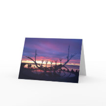 Reykjavik Sunset wenskaart #3