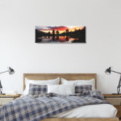 Reymann Lake Sunset - Yosemite Canvas Afdruk (Insitu (Slaapkamer))