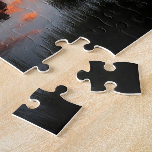 Reymann Lake Sunset - Yosemite Legpuzzel (Zijkant)