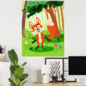 Reynard de Fox Poster (Thuiskantoor)