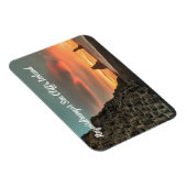 Reynisdrangar Zee Cliffs IJsland gestileerd Magneet (Rechterzijde)