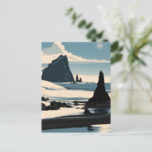 Reynisfjara Beach Briefkaart (Staand voorkant)