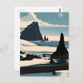 Reynisfjara Beach Briefkaart (Voorkant / Achterkant)