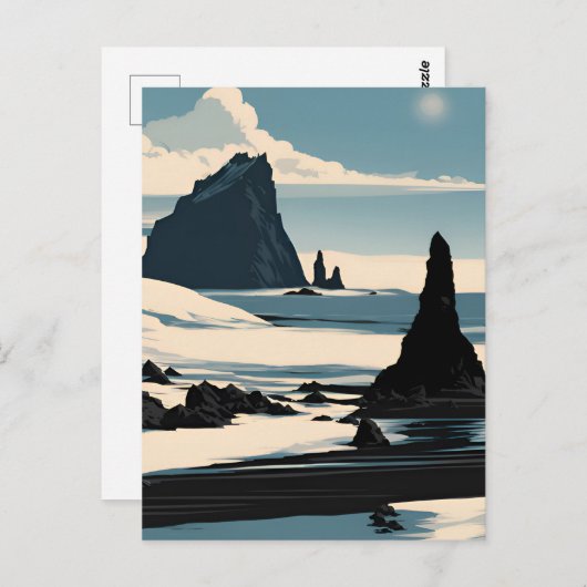 Reynisfjara Beach Briefkaart (Voorkant / Achterkant)
