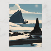 Reynisfjara Beach Briefkaart (Voorkant)