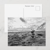 Reynisfjara Beach Cairn Briefkaart (Voorkant / Achterkant)