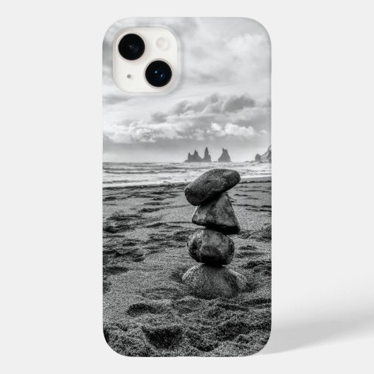Reynisfjara Beach Cairn Case-Mate iPhone Case (Achterkant)