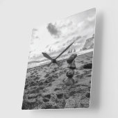 Reynisfjara Beach Cairn Vierkante Klok (Hoek)