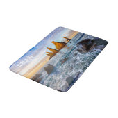 Reynisfjara Beach, IJsland Badmat (Gekanteld)