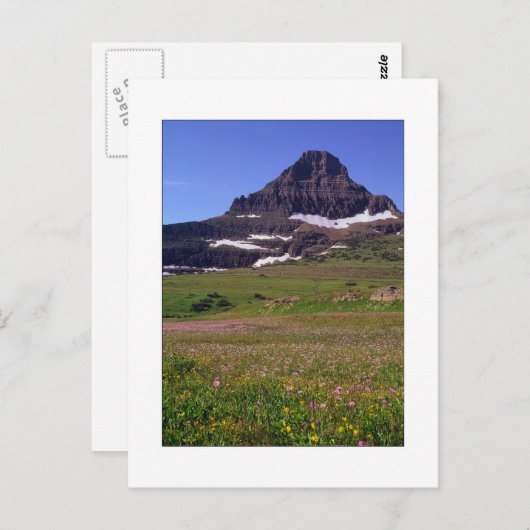 "Reynolds Mountain" Briefkaart (Voorkant / Achterkant)