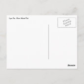 Reynolds Mountain en Reynolds Creek Valley Briefkaart (Achterkant)