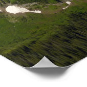 Reynolds Mountain en Reynolds Creek Valley Poster (Hoek)