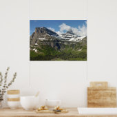 Reynolds Mountain en Reynolds Creek Valley Poster (Keuken)