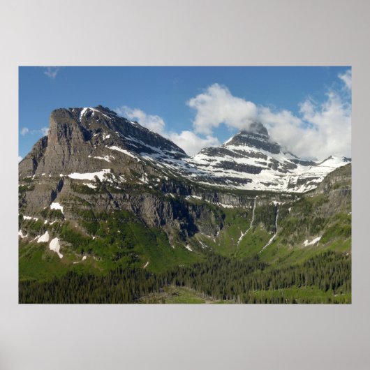 Reynolds Mountain en Reynolds Creek Valley Poster (Voorkant)